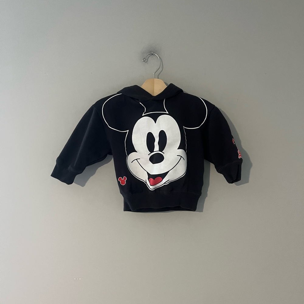 $14 ADD ON Cotton on KIDS x Disney Black Sweatshirt 3Y H&M Zara MICKEY MOUSE